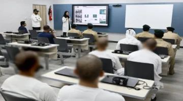 شرطة دبي تنظم برنامجًا رياضيًا شاملًا لتعزيز صحة النزلاء وتحسين جودة حياتهم